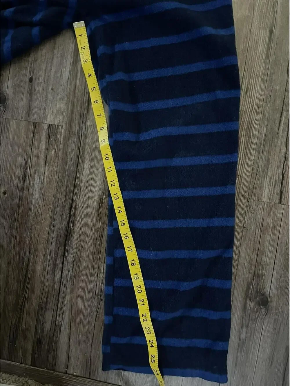 Y2K Eddie Bauer Blue Striped Sleepwear Pajama Pants Sz S